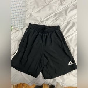 Black Adidas Workout Shorts